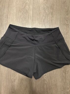 Lululemon Speed Up Shorts 2.5” - Black